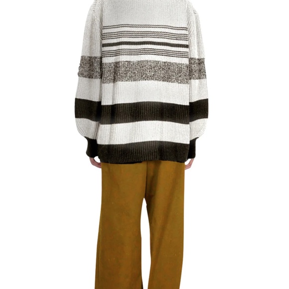 Proenza Schouler White Label Lofty Stripe Oversized Sweater - Picture 3 of 5